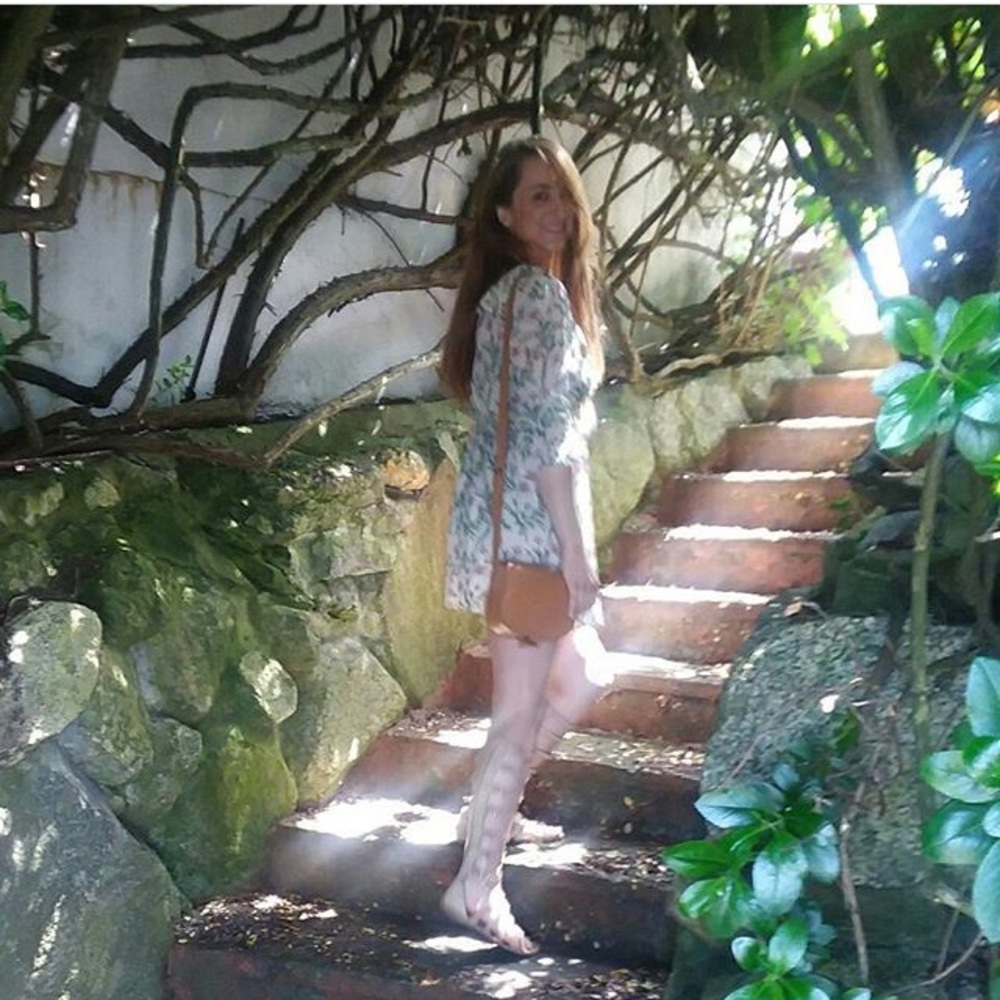 Summer floral dress